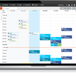 SharpSpring en Social media management